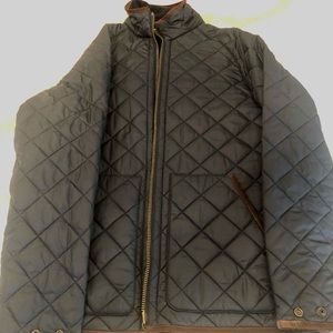 Men’s Polo by Ralph Lauren Quilted Navy Bomber Jacket - Size L